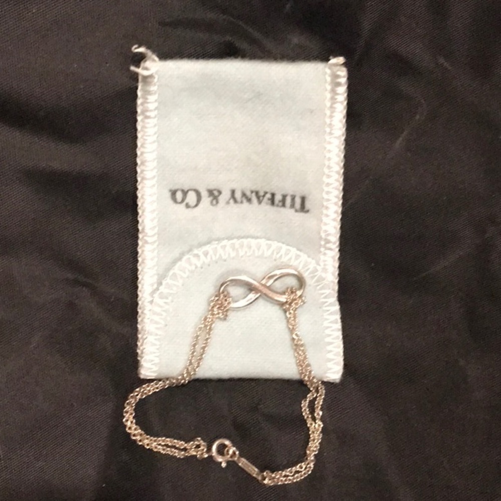 Tiffany &Co Eternity double chain bracelet. 925 SS